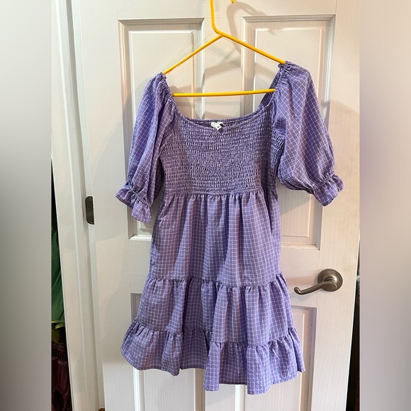 Purple Summer Dress - Picture 3 of 5